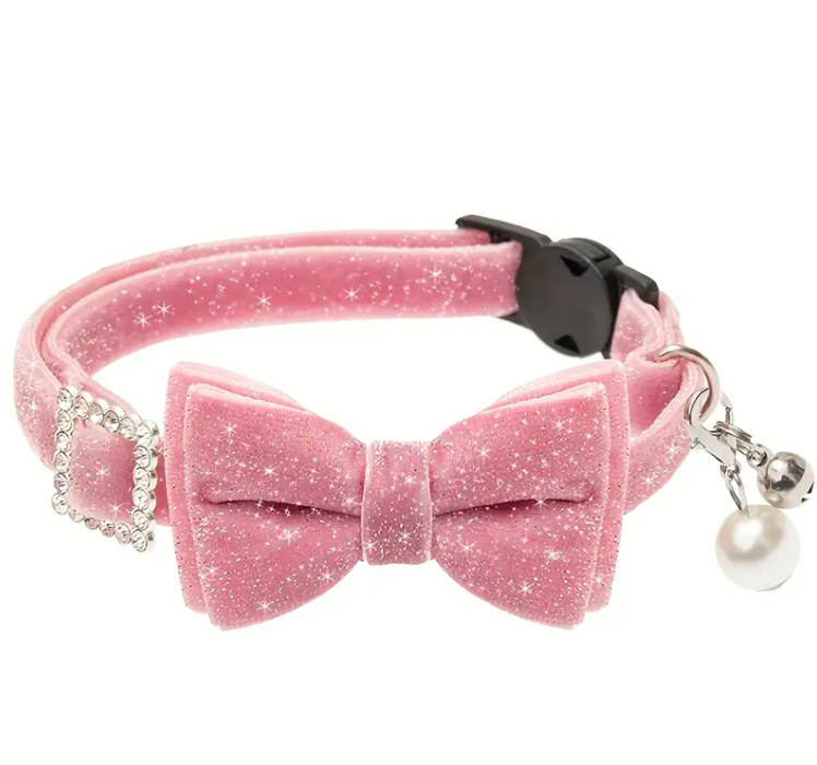 Collier nœud papillon pour chats
