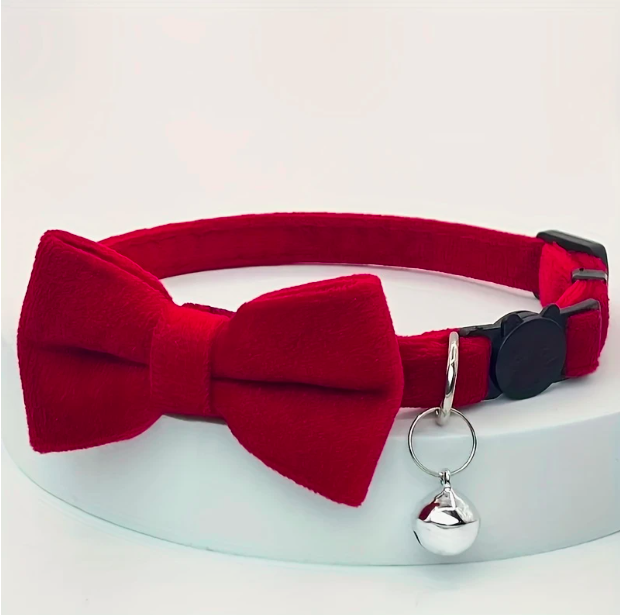 Collier nœud papillon pour chats